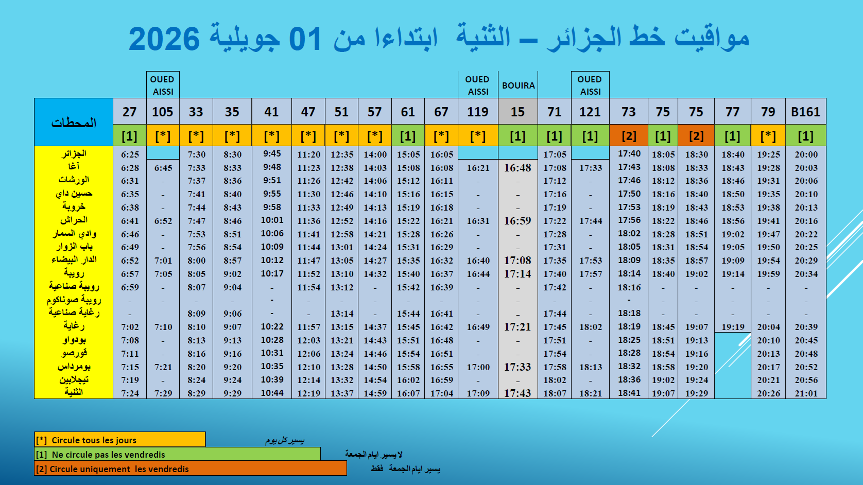 الجزائر - الثنية