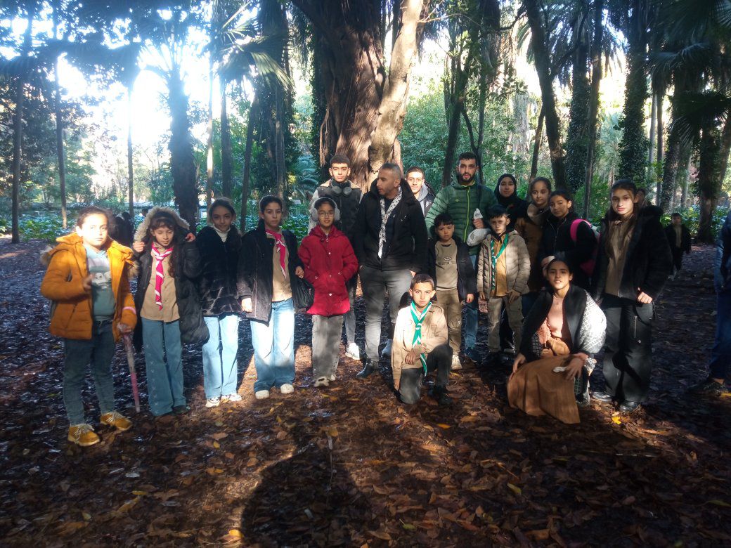 زيارة حديقة التجارب الحامة